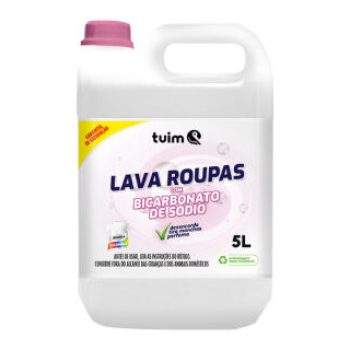 Lava roupas com bicarbonato 5l